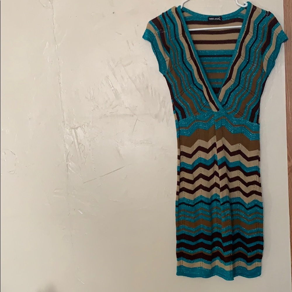 Wet Seal Stripped Dress